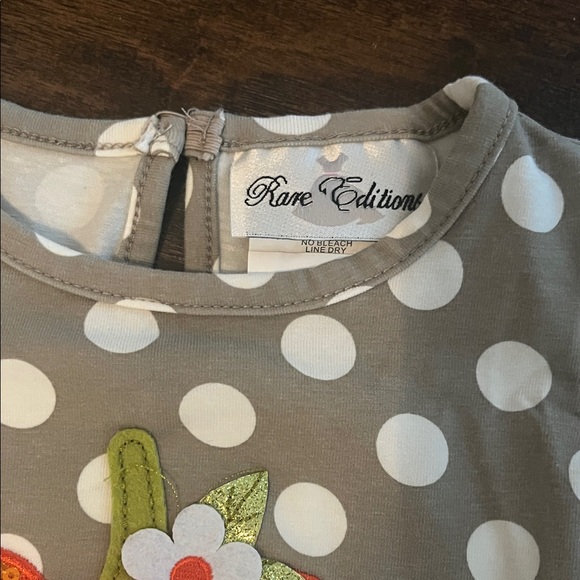 Rare Edition EUC Fall Polka Dot Pumpkin Matching Set - Picture 4 of 5